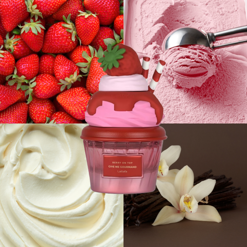 Lattafa Berry On Top Give Me Gourmand